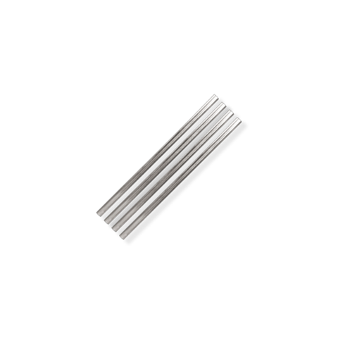 Metal Straws | 5" Silver