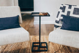 Cleveland Steel Martini Side Table
