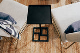 Cleveland Steel Martini Side Table