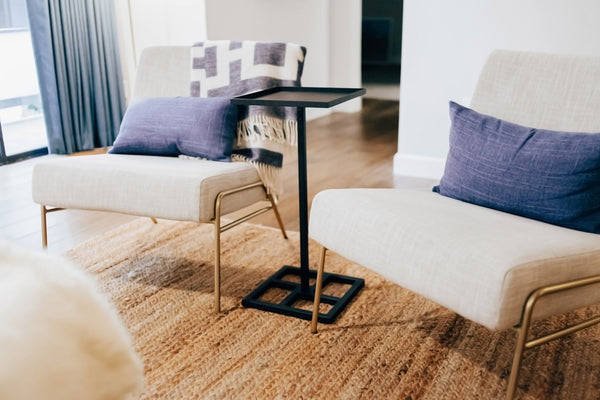 Cleveland Steel Martini Side Table