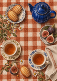 Afternoon Tea on Checks, artwork only