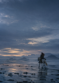 Blue Hour Crossing artwork-only poster