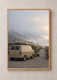 Boardwalk Delivery, framed 50 x 70 cm presentation