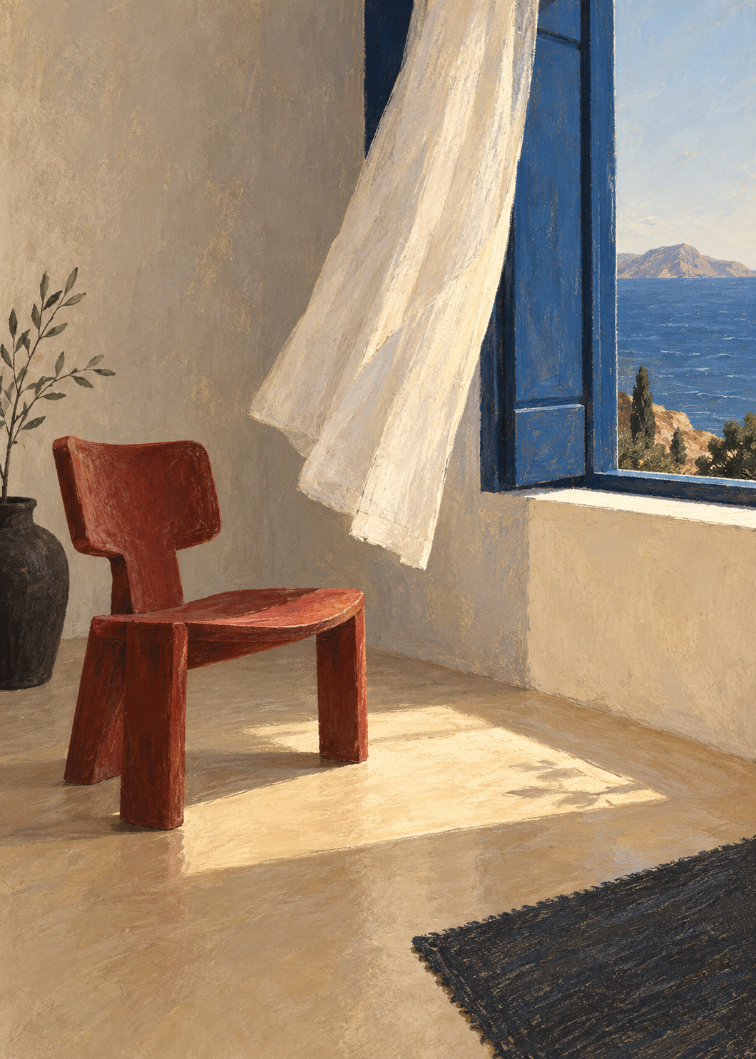 Chair by the Window, artwork-only poster