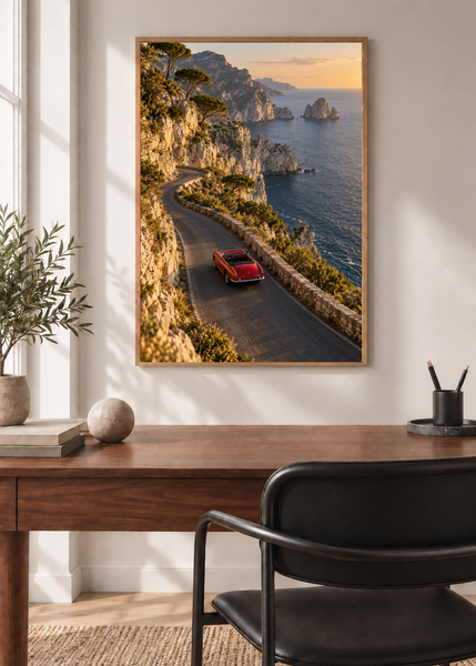 Coast Road, Late, lifestyle room presentation