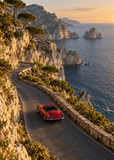 Coast Road, Late, artwork only print