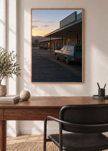 Desert Motel at Six, lifestyle room presentation