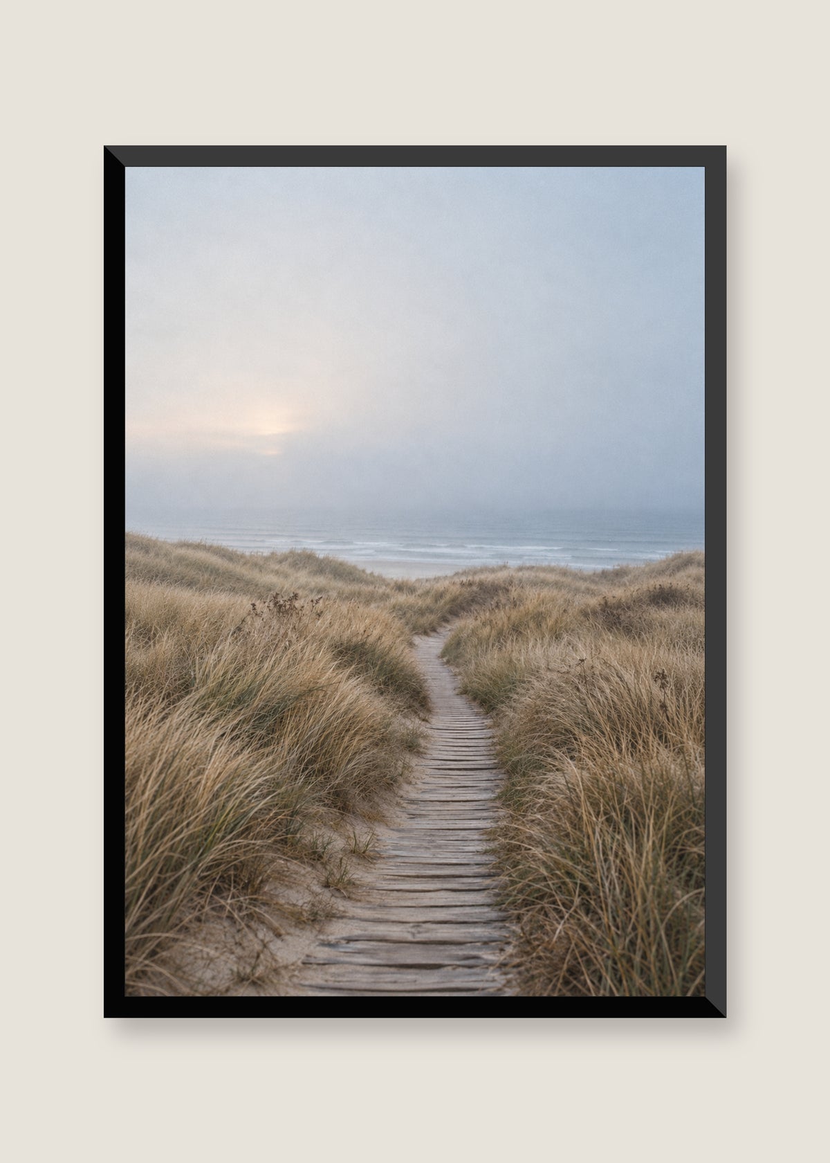 Dune Passage No. 01, No mat with black frame