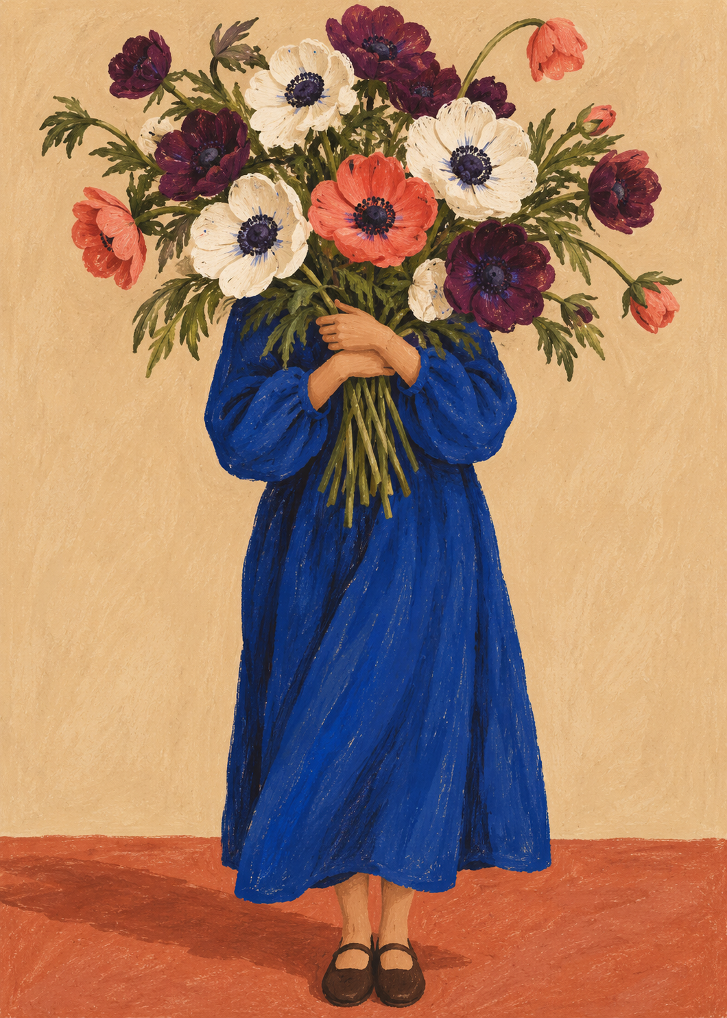 Embrace of Anemones artwork-only poster