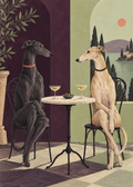 Greyhounds at Five artwork-only poster