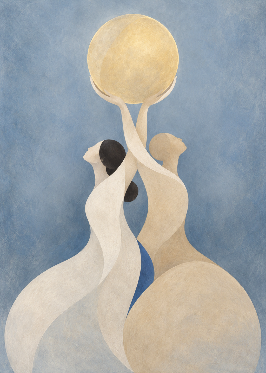 Holding the Light artwork-only art print