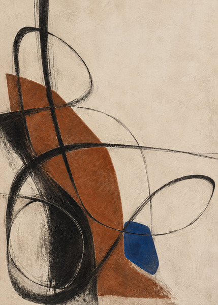 Linear Cadence No. 01 artwork-only art print