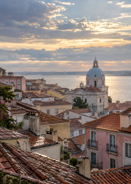 Lisbon Clearing, artwork-only fine art print