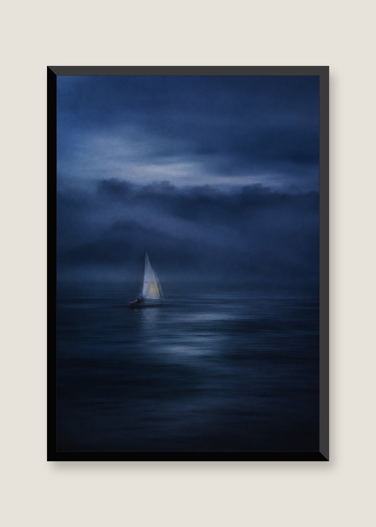 Midnight Passage, No mat with black frame