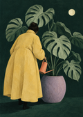 Night Gardener artwork-only art print