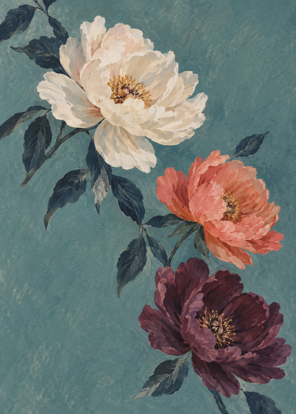 Petals Adrift artwork-only art print