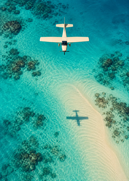 Propeller Shadow, artwork only print