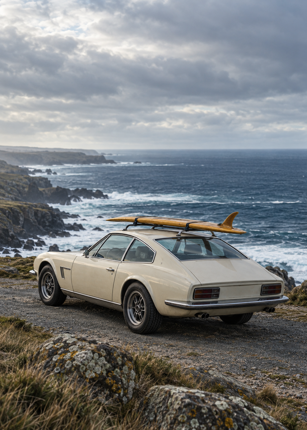 Saltline Coupe, artwork only print