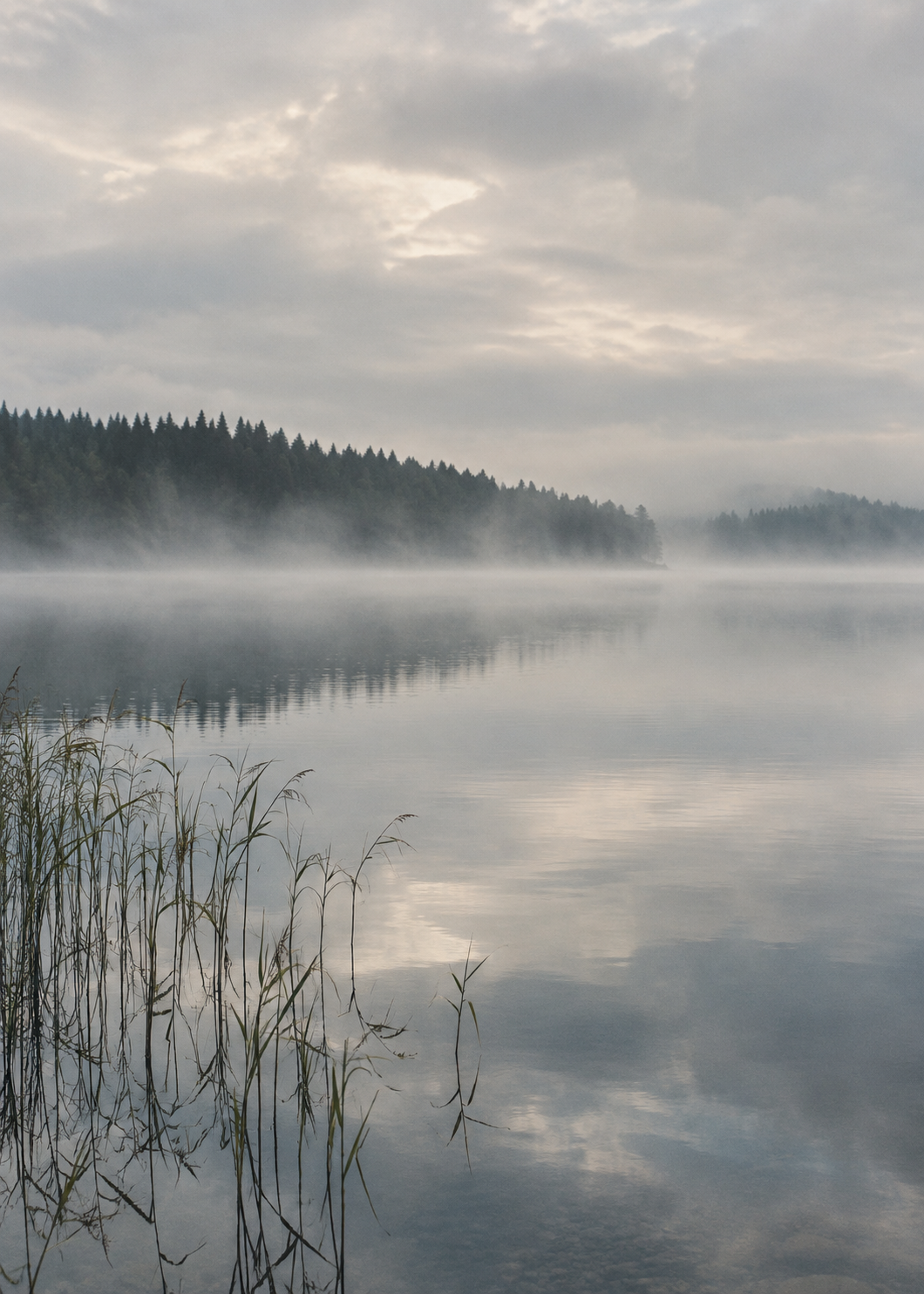 Stillwater Before Noon photographic artwork, 50 x 70 cm proportion