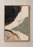 Strata Study No. 03, framed 50 by 70 centimetre art print