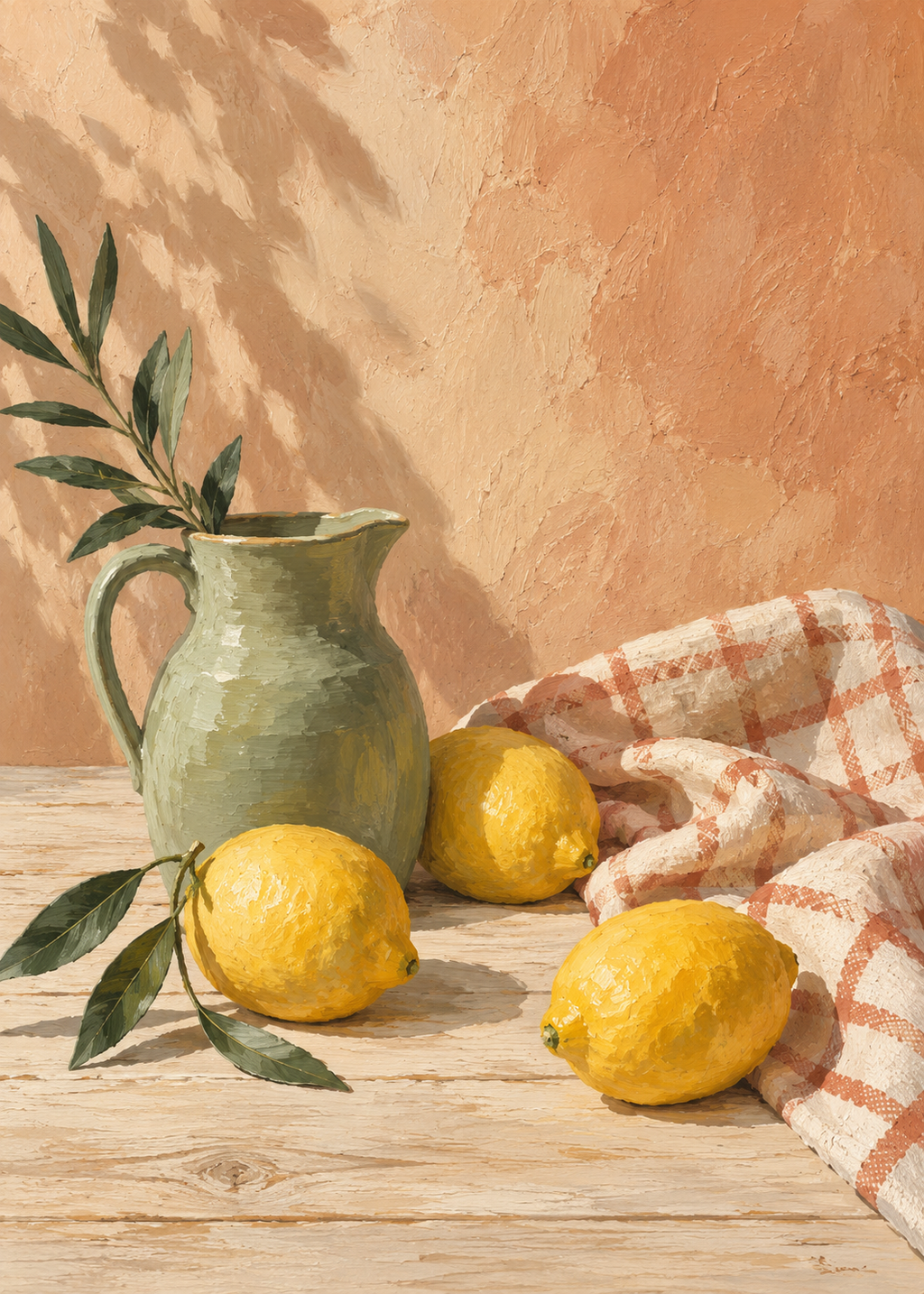 Sunday Lemons, artwork-only poster