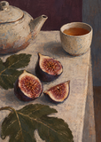 Tea with Figs, artwork-only fine art print