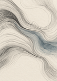 Tidal Contours, artwork-only art print