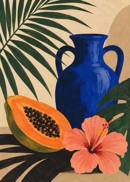 Tropic Assembly, artwork-only art print