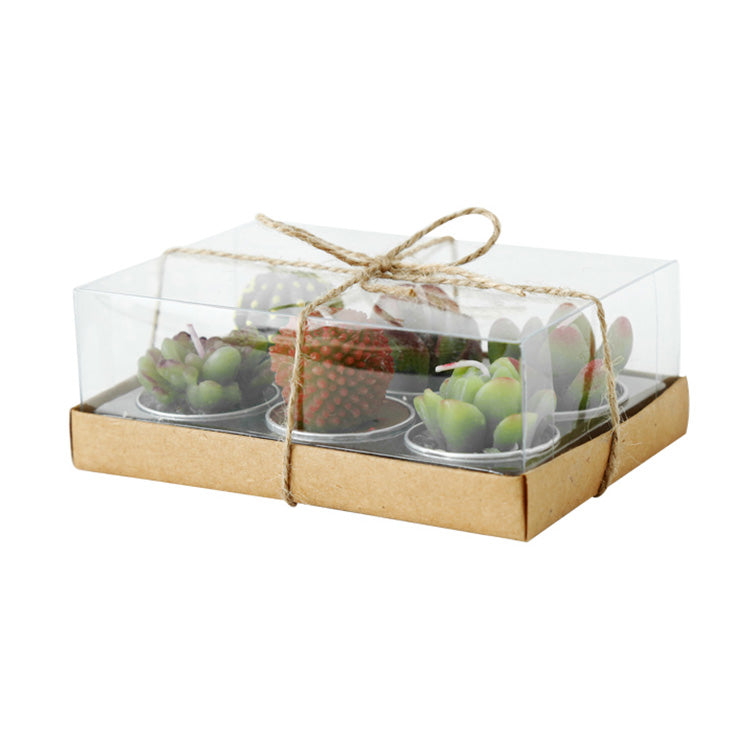Cactus candle set