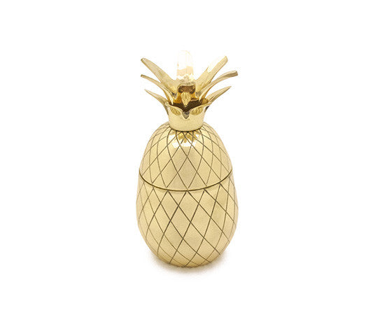 Pineapple cup 12 oz | Gold