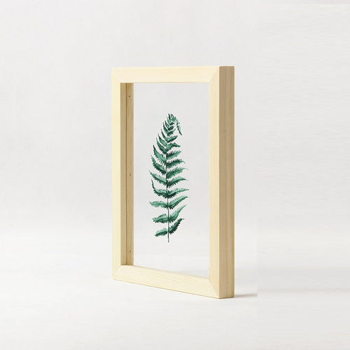 Clear transparent print