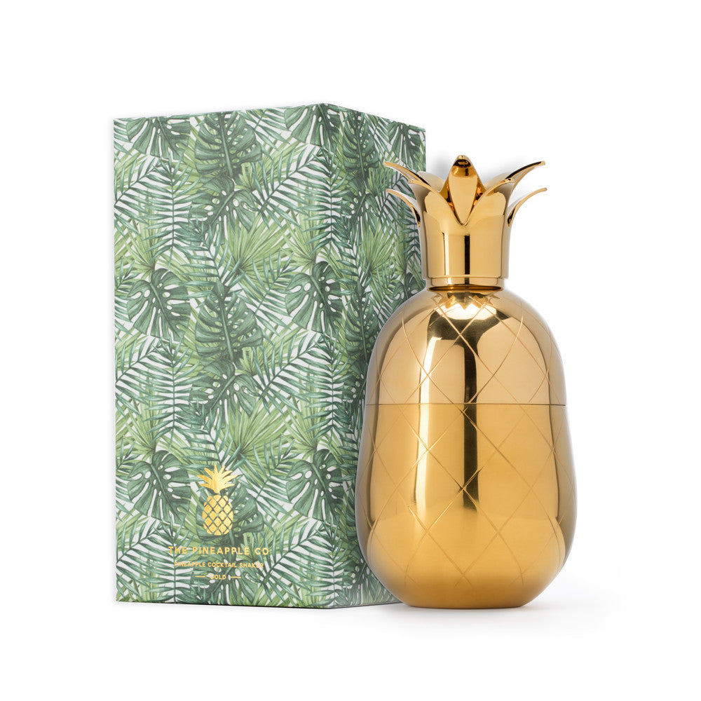 Pineapple cocktail shaker | Gold