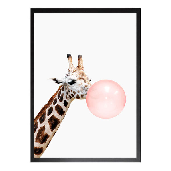 Bubble Gum Giraffe PRINT