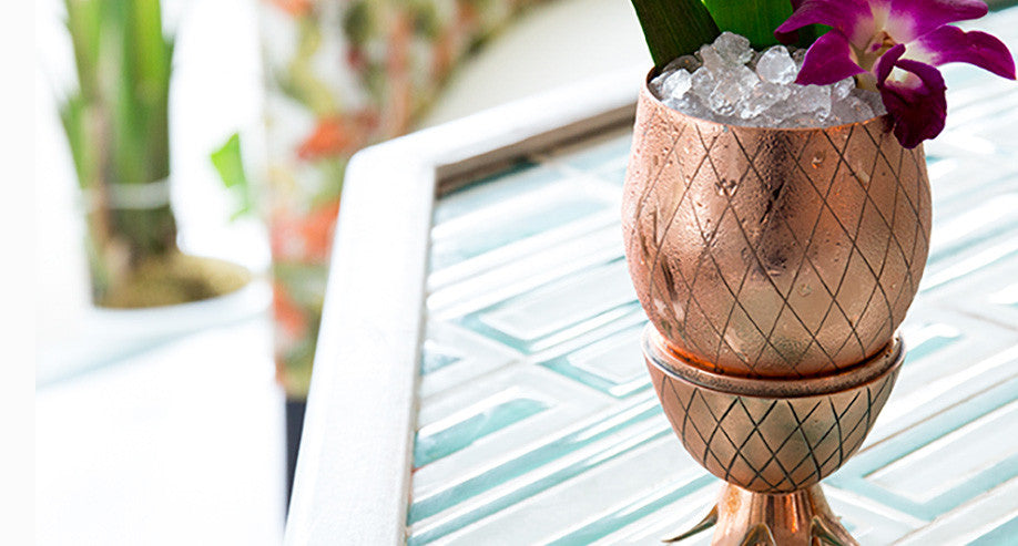 Pineapple Cup 12 oz | Copper