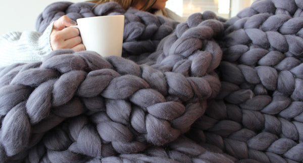 Chunky Blanket (Large Size | 140cm x 178cm)