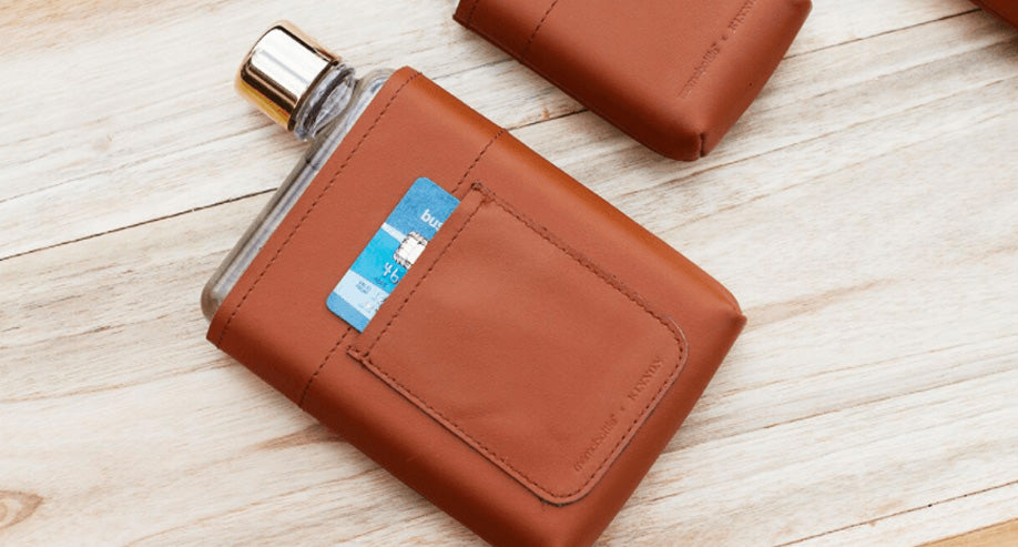 Memobottle™ A6 Leather Sleve