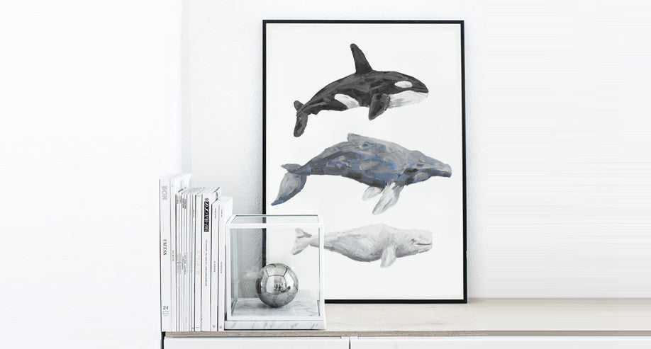 The 3 Whales PRINT