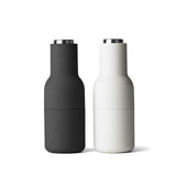 Bottle grinder set carbon + ash (Silver lid)